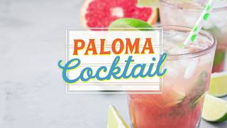 Paloma Cocktail  A Southern Recipe Small Batch Cocktail [upl. by Llertnauq]