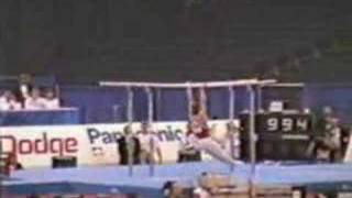 Valeri Liukin 1991 gymnastics worldsParallel Bars [upl. by Yaniv]