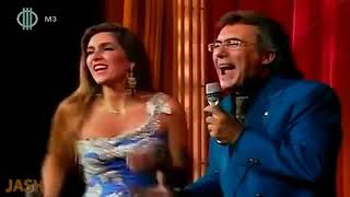 Albano y Romina Power Siempre siempre EN VIVO HD [upl. by Ahsienar]