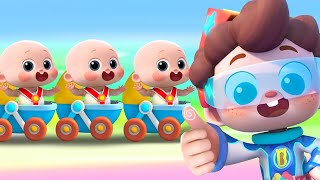 Lets Buckle Up Song  Seatbelt Safety Song  Nursery Rhymes amp Kids Songs  BabyBus [upl. by Carn100]