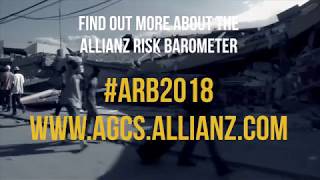 What are the top risks for 2018 Allianz Risk Barometer 2018 [upl. by Franklin]