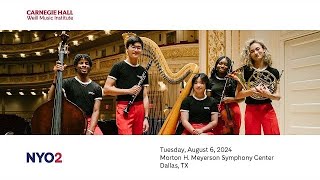 NYO2 at the Meyerson Symphony Center Dallas Texas [upl. by Festa827]