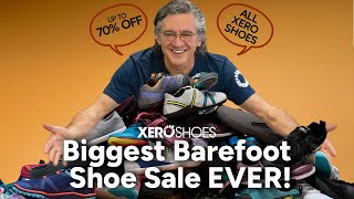 HAPPENING NOW  Biggest Barefoot Shoe SALE EVER  1070 off Xero Shoes Shoes Boots and Sandals [upl. by Mauralia]