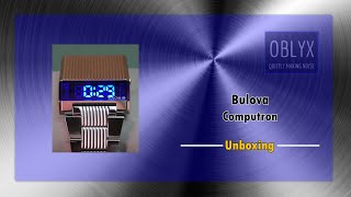 Bulova Computron Unboxing [upl. by Einatsed494]