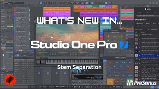 Studio One Pro 7  Stem Separation [upl. by Sorodoeht]