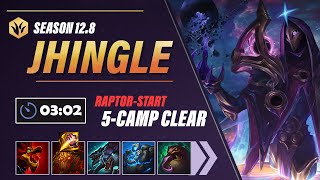 JHINGLE IS HEREJhin Jungle Clear Guide  302 Jhin 5Camp Clear Season 128 [upl. by Cosenza]