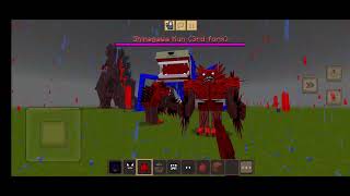 Shin Sonic Vs Venom and Shinagawa Kun 3rd form support ALL NEW AND OLD MOBS Minecraft [upl. by Oironoh]