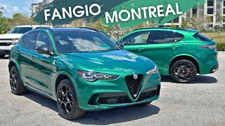 2024 Alfa Romeo Stelvio Verde Montreal and Verde Fangio Paint Side By Side [upl. by Hurty]