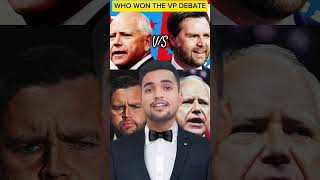 who won the vp debate tonight shorts vpdebate [upl. by Hach44]