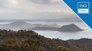 Phivolcs detects weak phreatic eruption at Taal Volcano  INQToday [upl. by Elohcim]