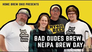 Bad Dudes Brewing NEIPA Brew DayRecipe [upl. by Bushweller]