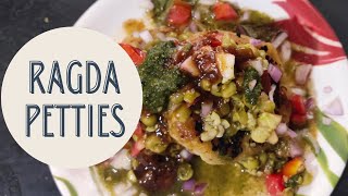 Ragda Patties Recipe  Mumbai Style Mint Flavor Aloo Chat Recipe  Ragda Chat  चटपटी रगड़ा पेटिस [upl. by Cad]