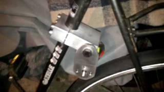 Ebike friction drive mounting test [upl. by Nikolia43]