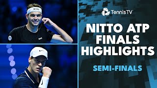 Zverev Takes On Fritz Sinner Battles Ruud  Nitto ATP Finals 2024 Highlights SemiFinals [upl. by Xenia]