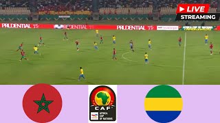 🔴 Morocco vs Gabon  Africa Cup Of Nations Qualifiers 2024  Full Match Streaming [upl. by Winsor245]