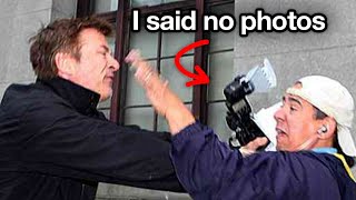 When Celebrities Fight Paparazzi [upl. by Shivers]