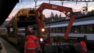 Railroad Trackwork Gleis Roboter [upl. by Oriana]