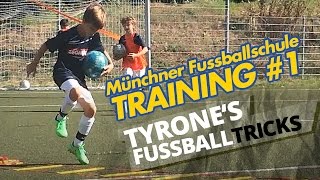 Münchner Fussballschule Training 1 [upl. by Repsag189]