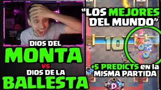 ASÍ JUEGA EL MEJOR JUGADOR de MONTA vs EL MEJOR de BALLESTA del MUNDO    DrekzeNN  Clash Royale [upl. by Adabel]