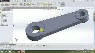 Crank Shaft make in Solidworks  Crank Shaft make in Solidworks  Cramk Shaft  Solidworks Tutorial [upl. by Tewfik270]