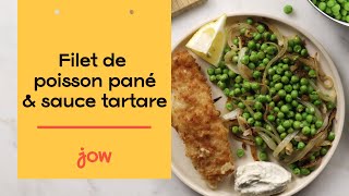 Recette du Filet de poisson pané amp sauce tartare [upl. by Gwendolen]