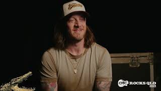 Artist Interview  Tyler Hubbard  CMC Rocks QLD 2024 [upl. by Giarc]