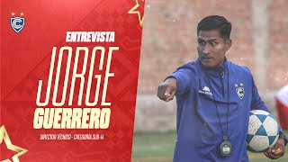 Entrevista  Jorge Guerrero DT de Div Menores [upl. by Bach]