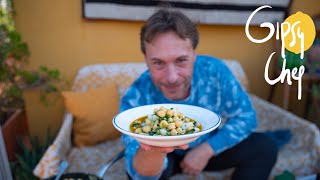 La receta de garbanzos con bacalao de Gipsy Chef que solo te llevará cinco minutos [upl. by Cock]