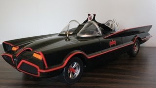 Mattel classic TV Batman Batmobile Toys R Us exclusive review [upl. by Enelyam922]