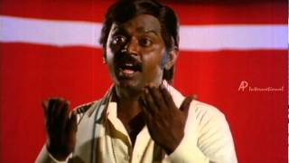 Sivappu Malli  Vijayakanth dances for Oorukullae Naan Song [upl. by Adal]