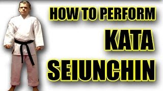 How to perform Kata Seiunchin [upl. by Magna826]