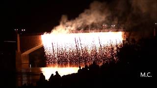 Feuerwerk zum Weinfest in Cochem 2019 [upl. by Engedus]