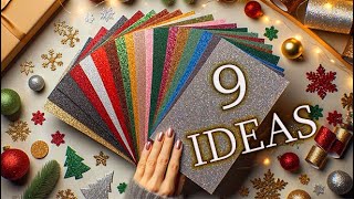 9 DIY Christmas Crafts Ideas ❄️ Simple amp Affordable Diy Christmas decorations ideas for home [upl. by Yahska]