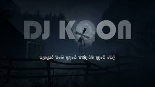 Pahasara Obe Adare  Centigradz  DJ KOON Remix Beat mix Lyrics Video [upl. by Heck]