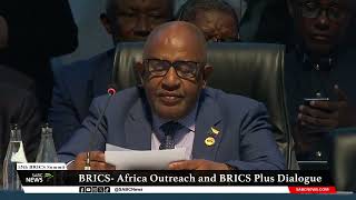 BRICS Summit I Statement by Comoros President Azali Assoumani [upl. by Haeel]