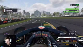 How Difficult is F1 Esports Frederik Rasmussen onboard [upl. by Box]