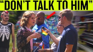 Pride Festival Organizers Didnt Want Him Asking the Preacher Questions [upl. by Aryk]