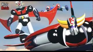 Grendizer Mazinkaiser y Astro Ganga Vs VEGA EMPIRE MAZINGER THE MOVIE [upl. by Phyllys632]