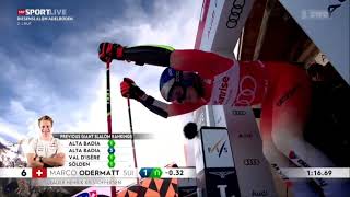 Marco Odermatt  1 Platz  Riesenslalom Adelboden 2023 [upl. by Engamrahc]