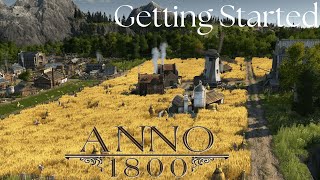 Anno 1800  Relaxing Gameplay  Episode one  farmers and workers [upl. by Sibilla]