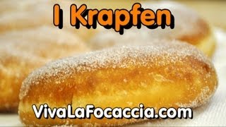 Ricetta Krapfen Bomboloni Fatti in Casa [upl. by Bridwell253]