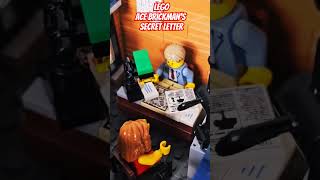 Lego CityAce Brickmans secret letter lego legocity minifigures shorts shortsfeedshortsvideo [upl. by Walburga546]