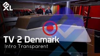 TV 2 Denmark  17 News  New intro Transparant [upl. by Enilaf]