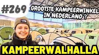 269 DIT IS EEN KAMPEERWALHALLA I Camping Vliegenbos Amsterdam [upl. by Nairbal]