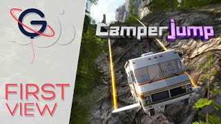 Des Courses WTF   CAMPER JUMPER SIMULATOR [upl. by Anahcra]