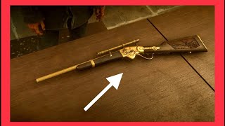 Top 3 Carbine Repeater customization Red Dead Redemption 2 [upl. by Meece]