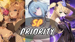 All SP Valkyries Priorities  Honkai Impact 3rd [upl. by Kensell]