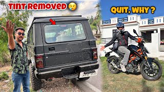 Trip start hone se pehle hi ho gya Bolero ka Challan 😢  Why I quit motovlogging [upl. by Lenna]