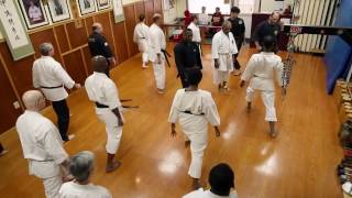 Goju ryuTraditional Karate  The Kobukan  Shisochin seminar with Sensei Herbert Allen [upl. by Aiceled439]