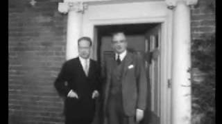 Dag Hammarskjöld quick stop in London en route to China 1954 [upl. by Nerw]